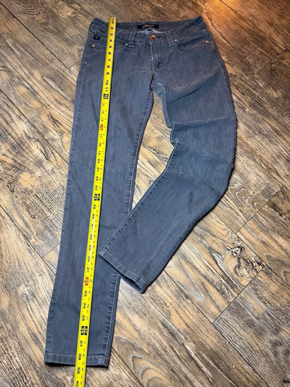 Serfontaine Women's Gray Skinny Jeans Size 27